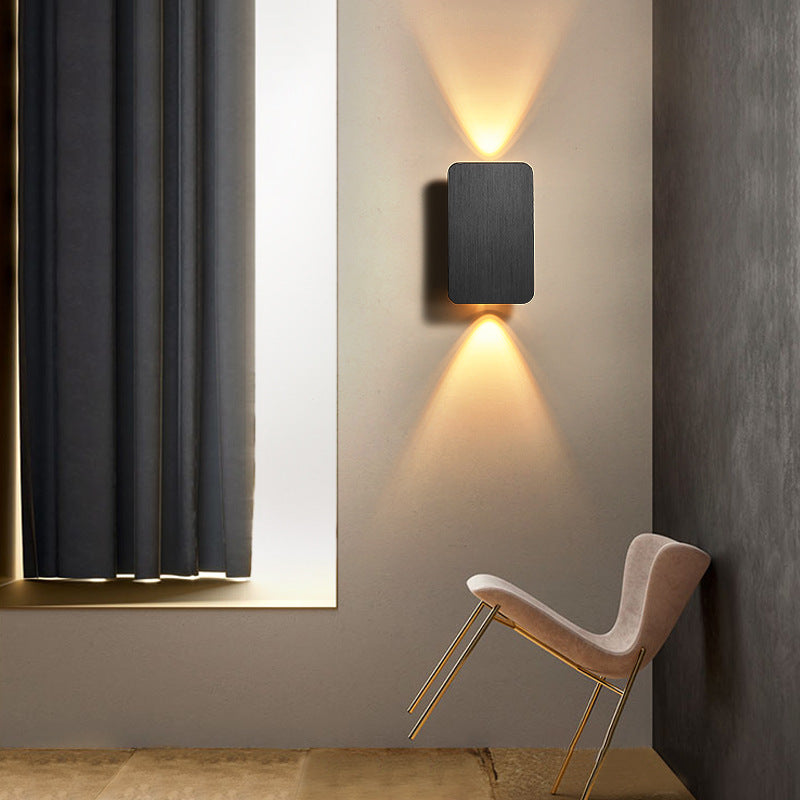Applique murale LED dans une chambre